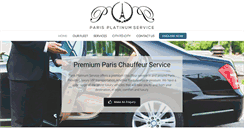 Desktop Screenshot of chauffeursparis.com
